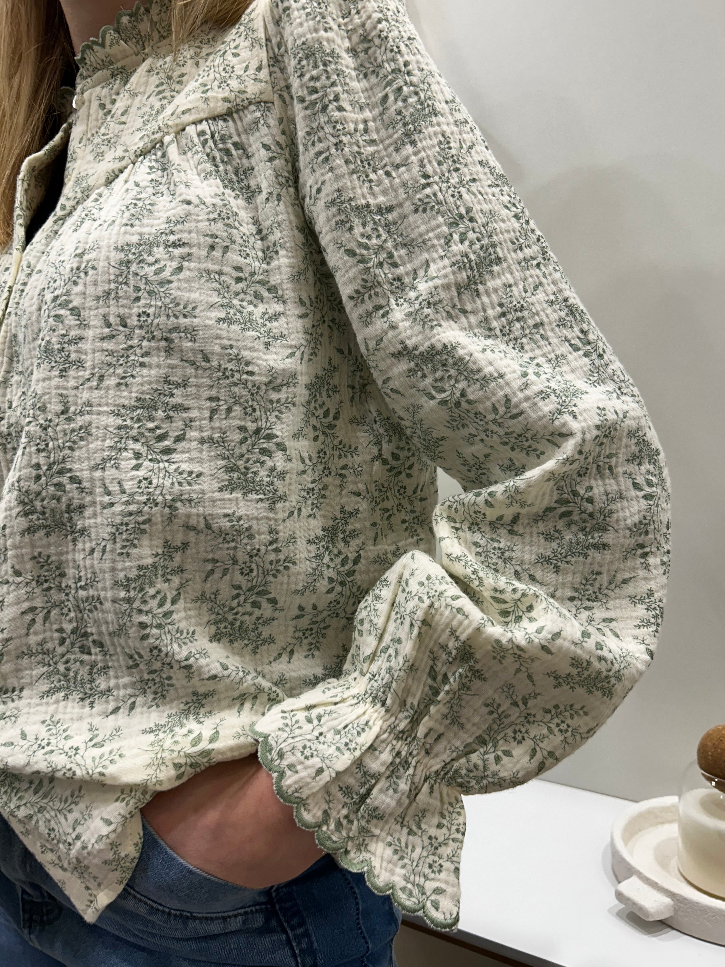 Chemisier DERTY Vert