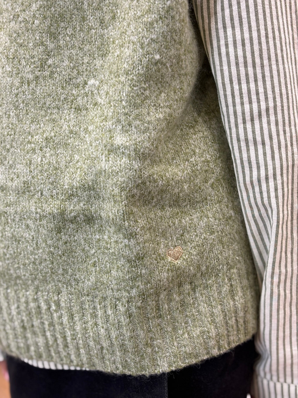 Pull sans manches COEUR