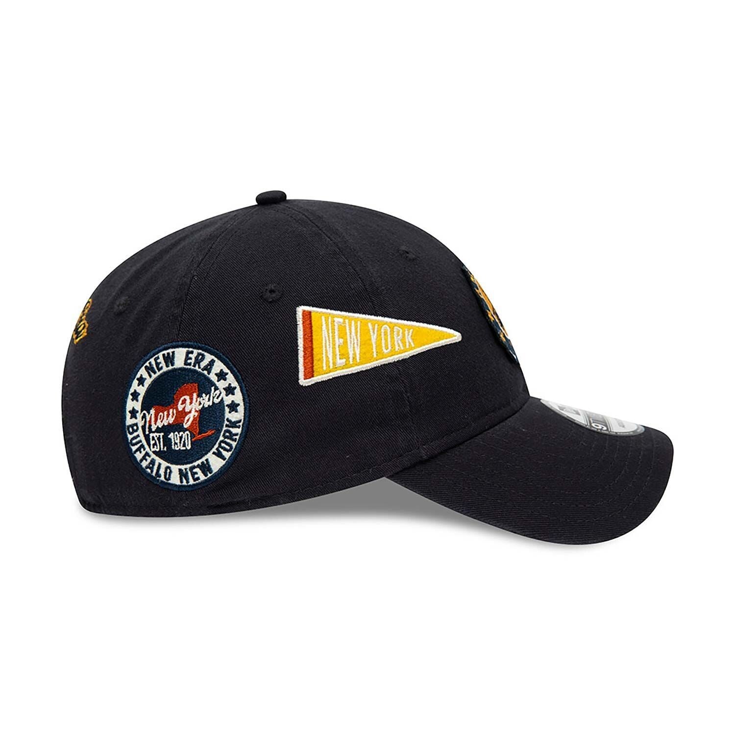 Casquette 9TWENTY New Era Heritage All Over Patch Bleu Marine