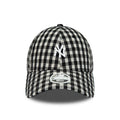 Casquette 9FORTY New York Yankees Gingham Noir