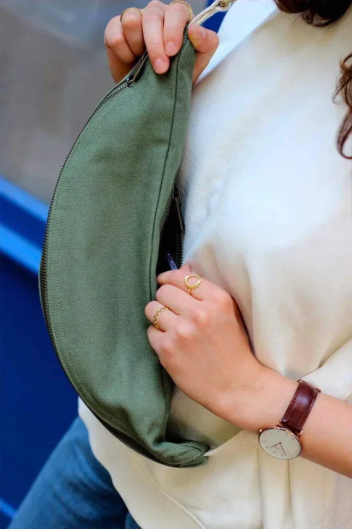 Sac banane SOFIA Olive