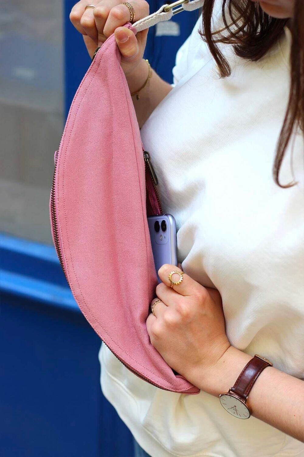 Sac banane SOFIA Blush