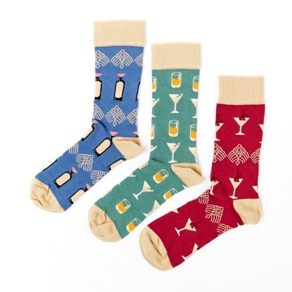 Coffret chaussettes COCKTAIL