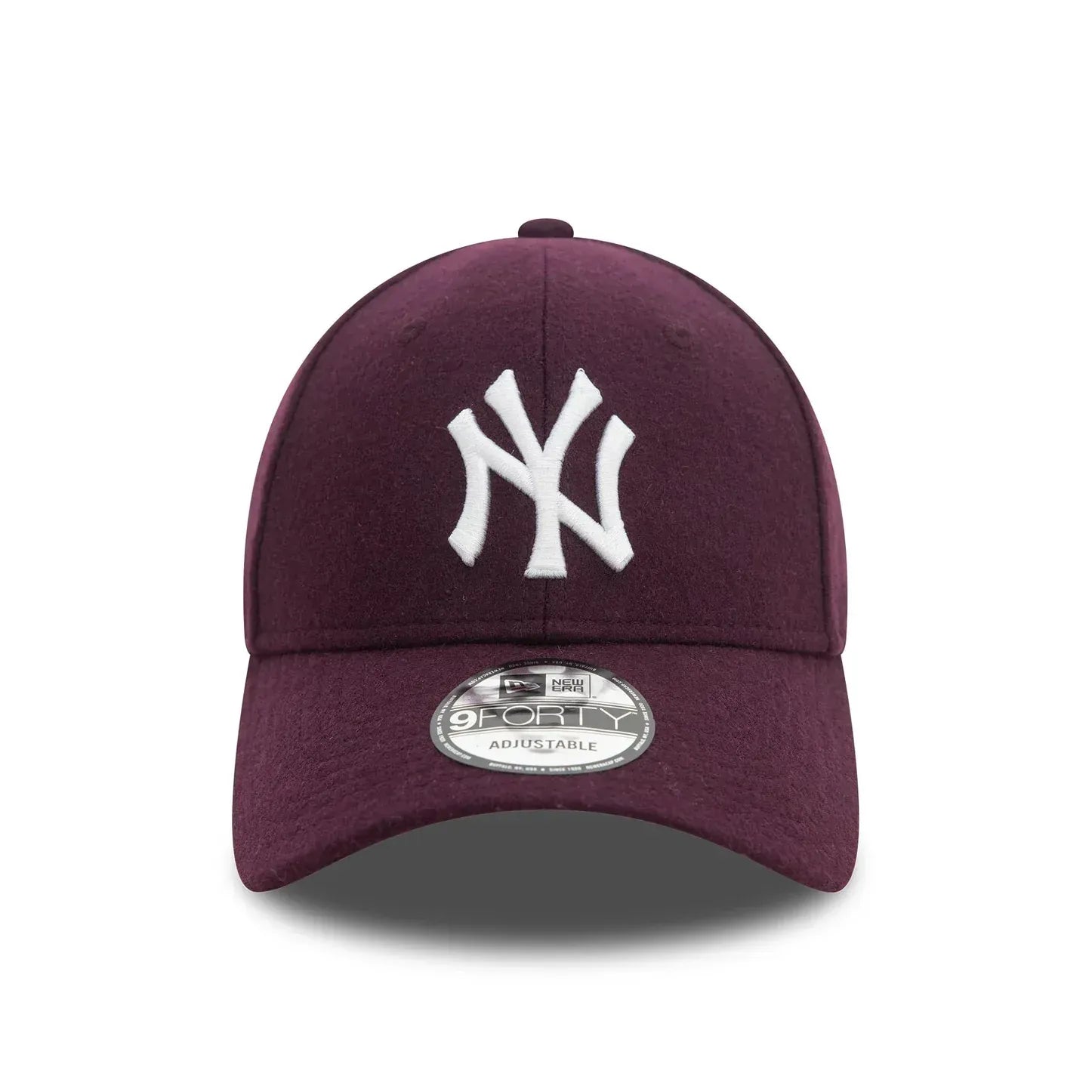 Casquette 9FORTY Adjustable New York Yankees Melton Wool Violet