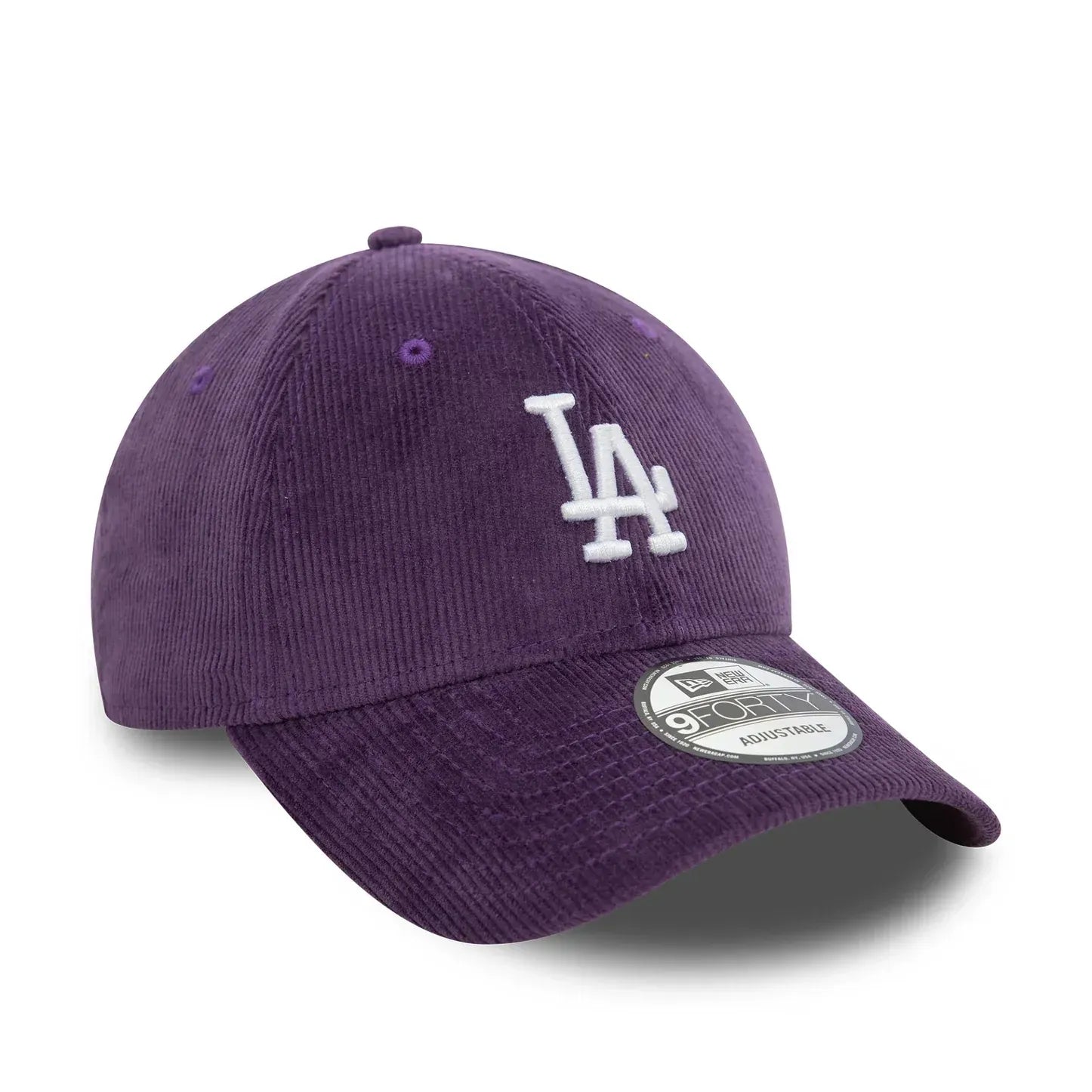 Casquette 9FORTY Adjustable LA Dodgers Cord Violet Foncé