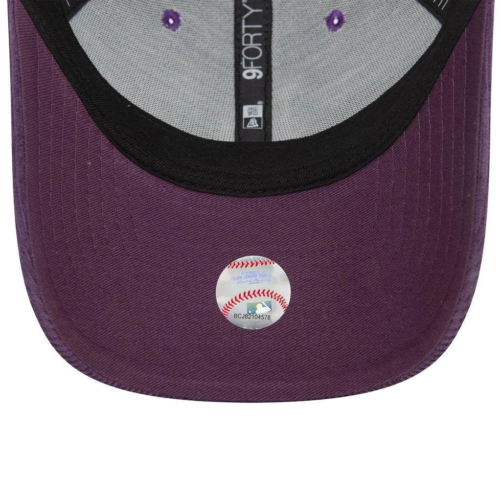 Casquette 9FORTY Adjustable LA Dodgers Cord Violet Foncé