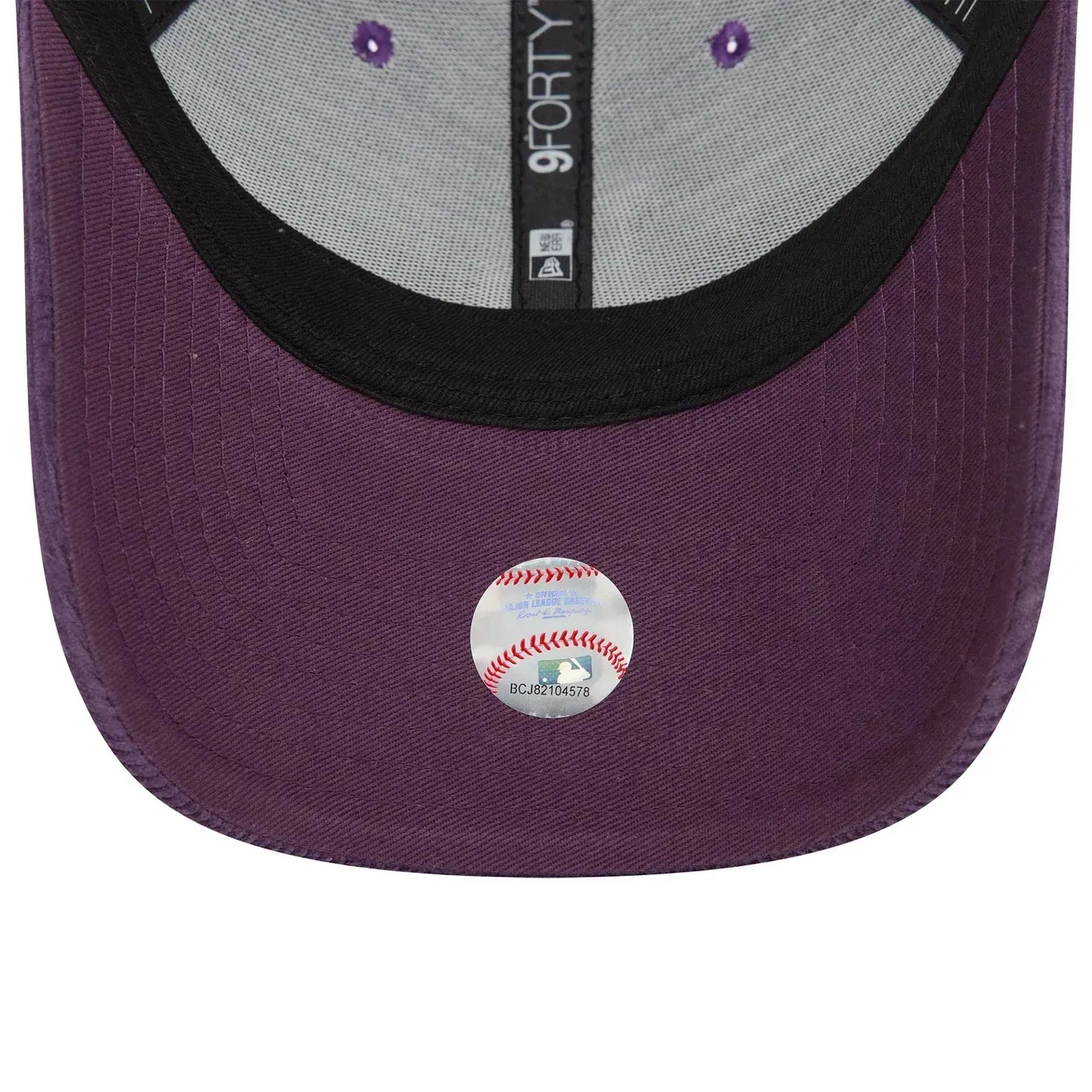 Casquette 9FORTY Adjustable LA Dodgers Cord Violet Foncé