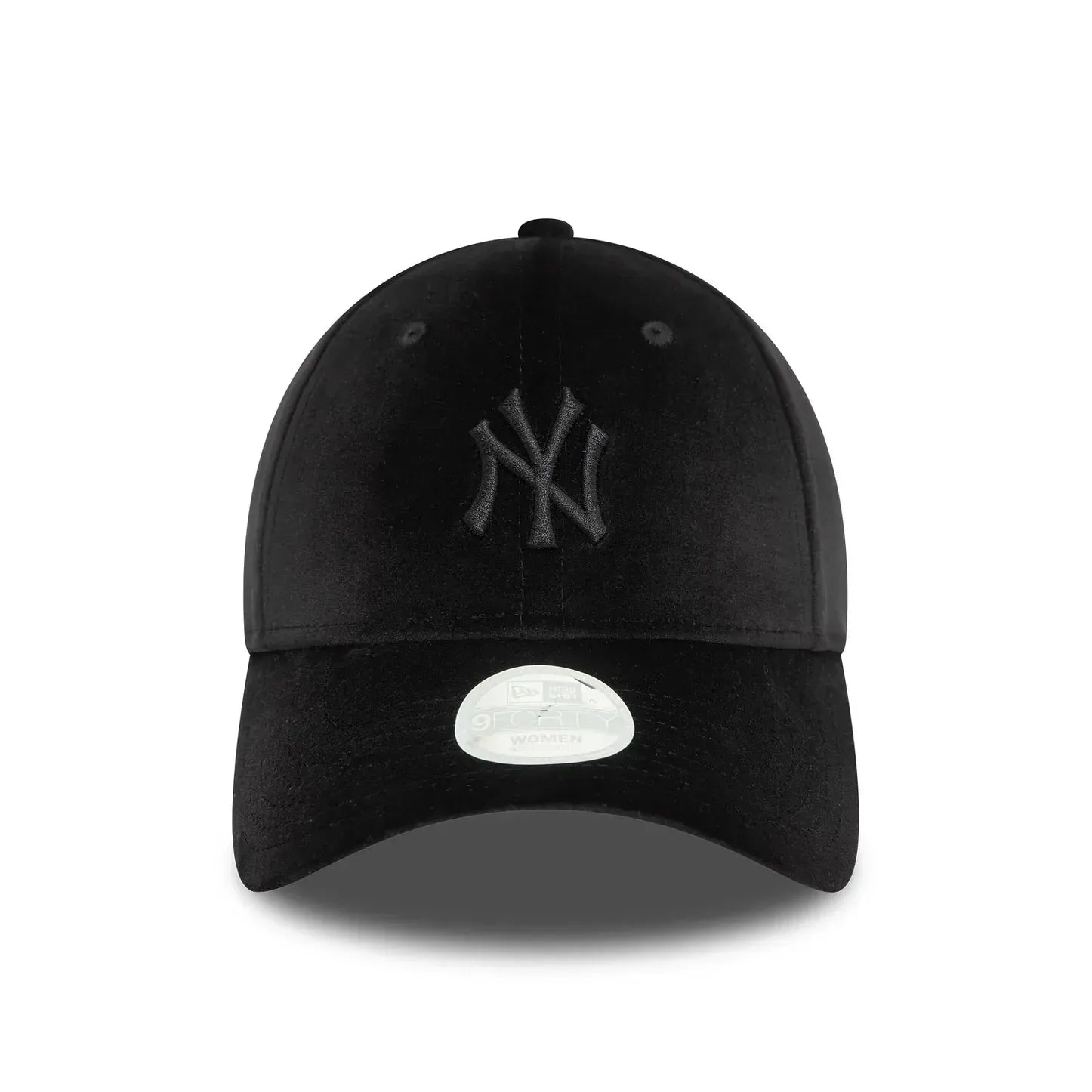 Casquette 9FORTY Adjustable New York Yankees Velours Midi Noir - Femme