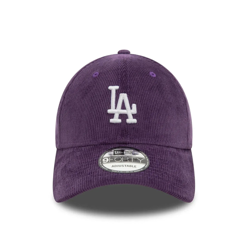 Casquette 9FORTY Adjustable LA Dodgers Cord Violet Foncé