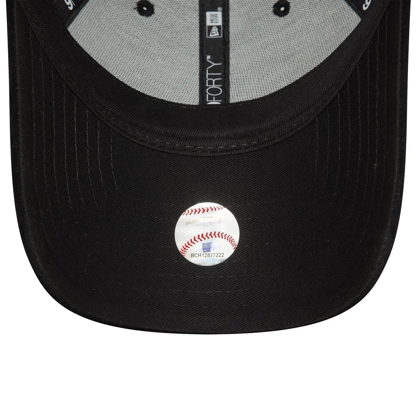 Casquette 9FORTY Adjustable New York Yankees Velours Midi Noir - Femme