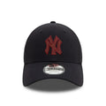 Casquette 9FORTY Adjustable New York Yankees Check Infill Bleu Marine