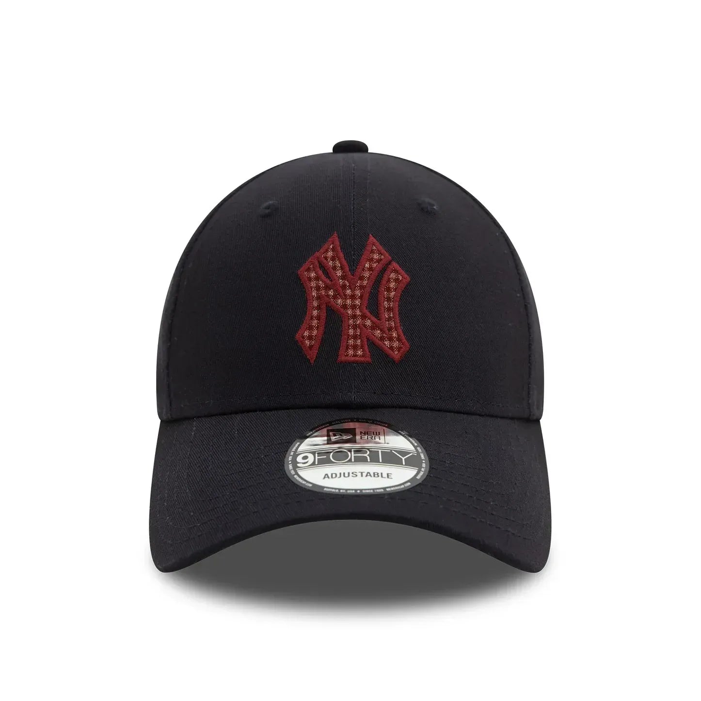 Casquette 9FORTY Adjustable New York Yankees Check Infill Bleu Marine