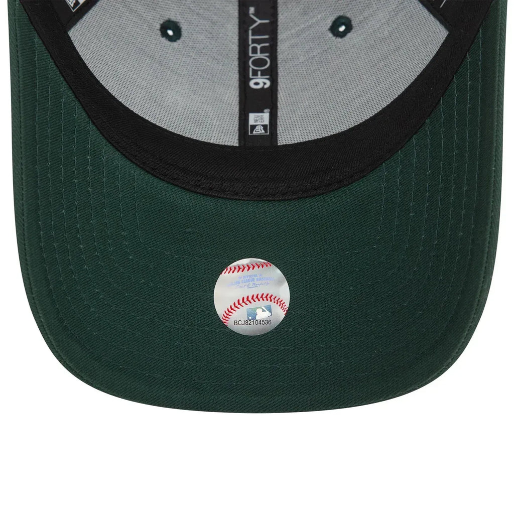 Casquette 9FORTY Adjustable New York Yankees League Essential Vert Foncé
