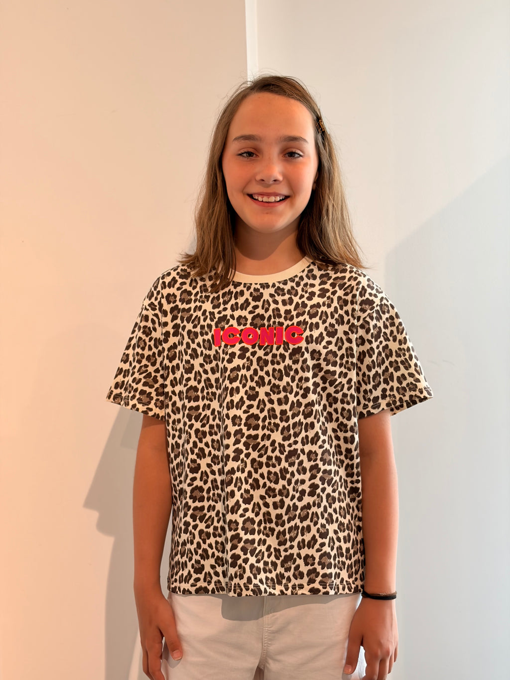 T-shirt léopard ICONIC