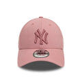 Casquette 9FORTY Adjustable New York Yankees League Essential Rose Foncé