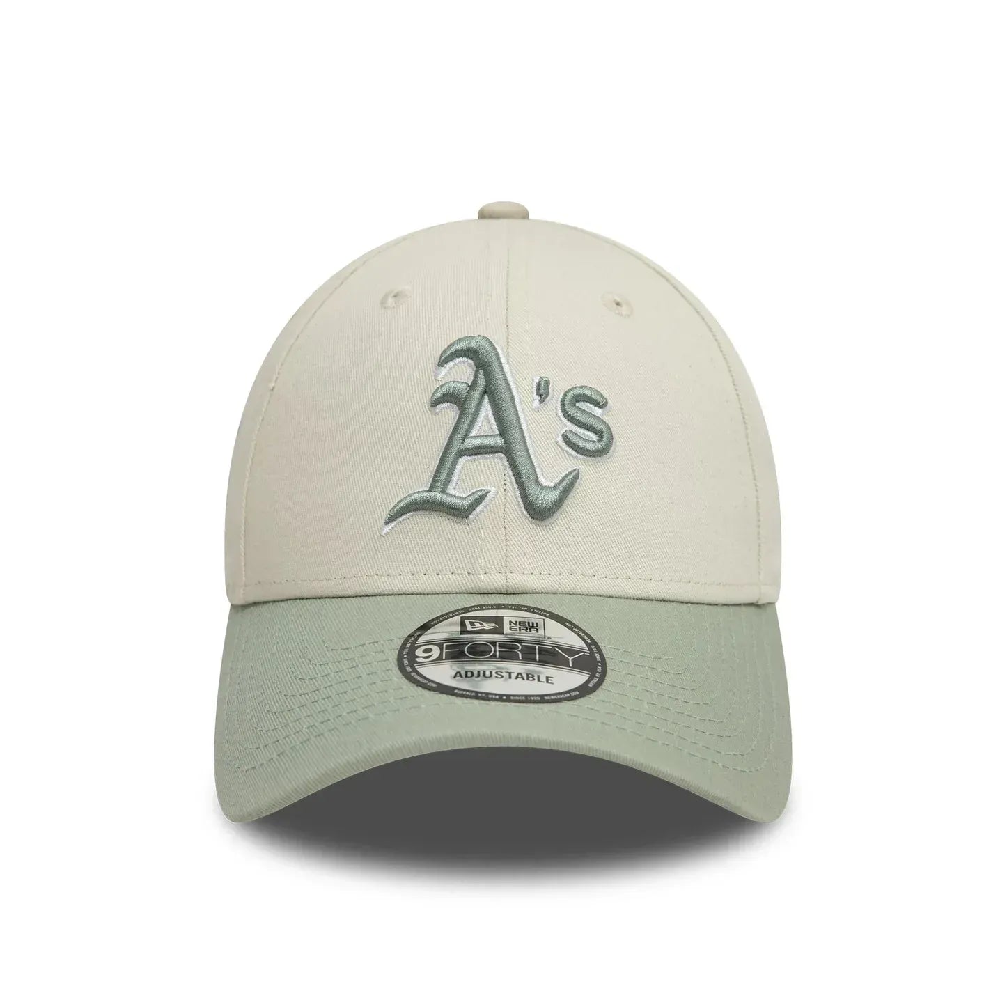 Casquette 9FORTY Adjustable Oakland Athletics World Series Patch Crème