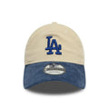 Casquette 9TWENTY Adjustable LA Dodgers Block Cord Crème