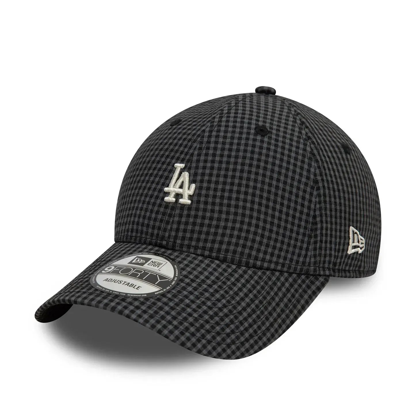 Casquette 9FORTY Adjustable LA Dodgers Seersucker Noir