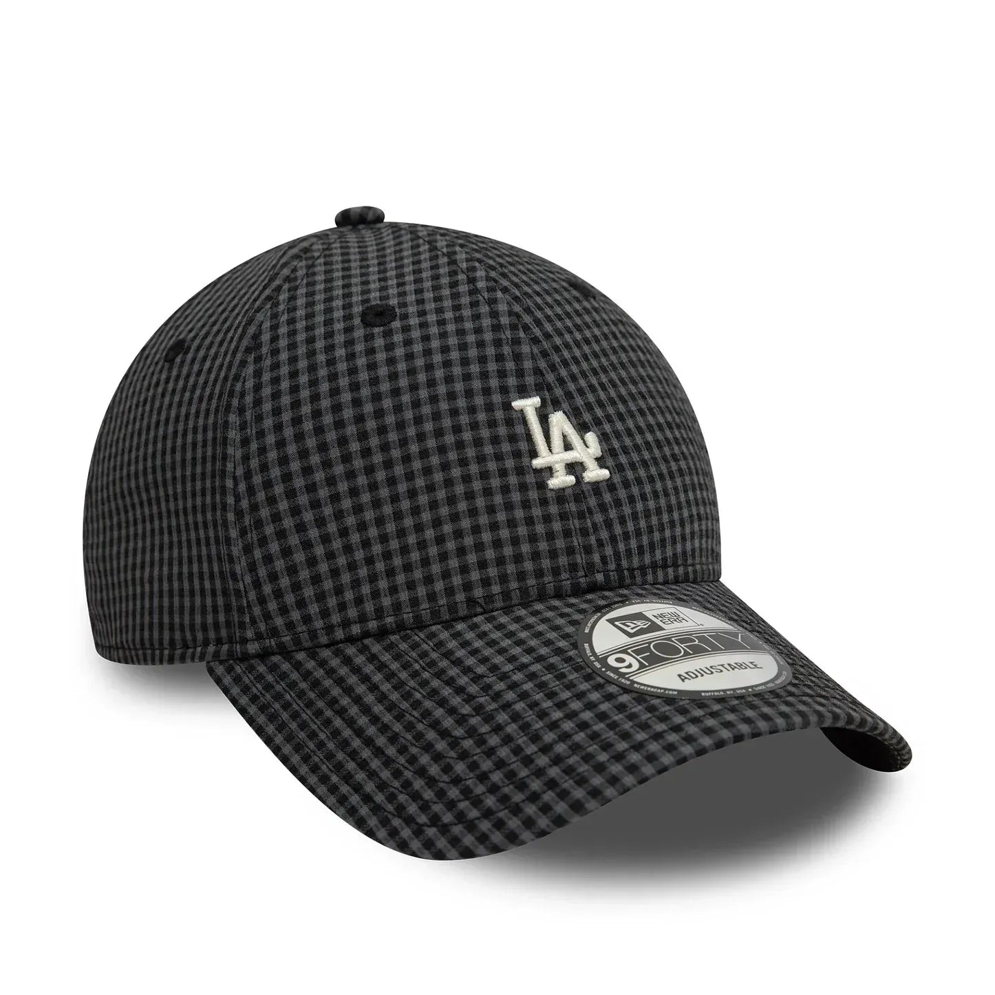 Casquette 9FORTY Adjustable LA Dodgers Seersucker Noir