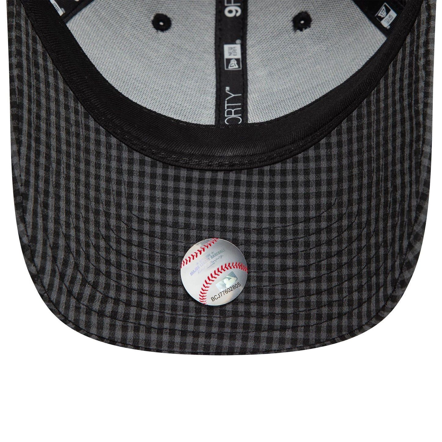 Casquette 9FORTY Adjustable LA Dodgers Seersucker Noir