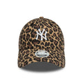 Casquette 9FORTY Adjustable New York Yankees Leopard Noir - Femme