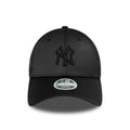 Casquette 9FORTY Adjustable New York Yankees Satin Noir - Femme