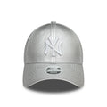 Casquette 9FORTY Adjustable New York Yankees Metallic Denim Gris - Femme