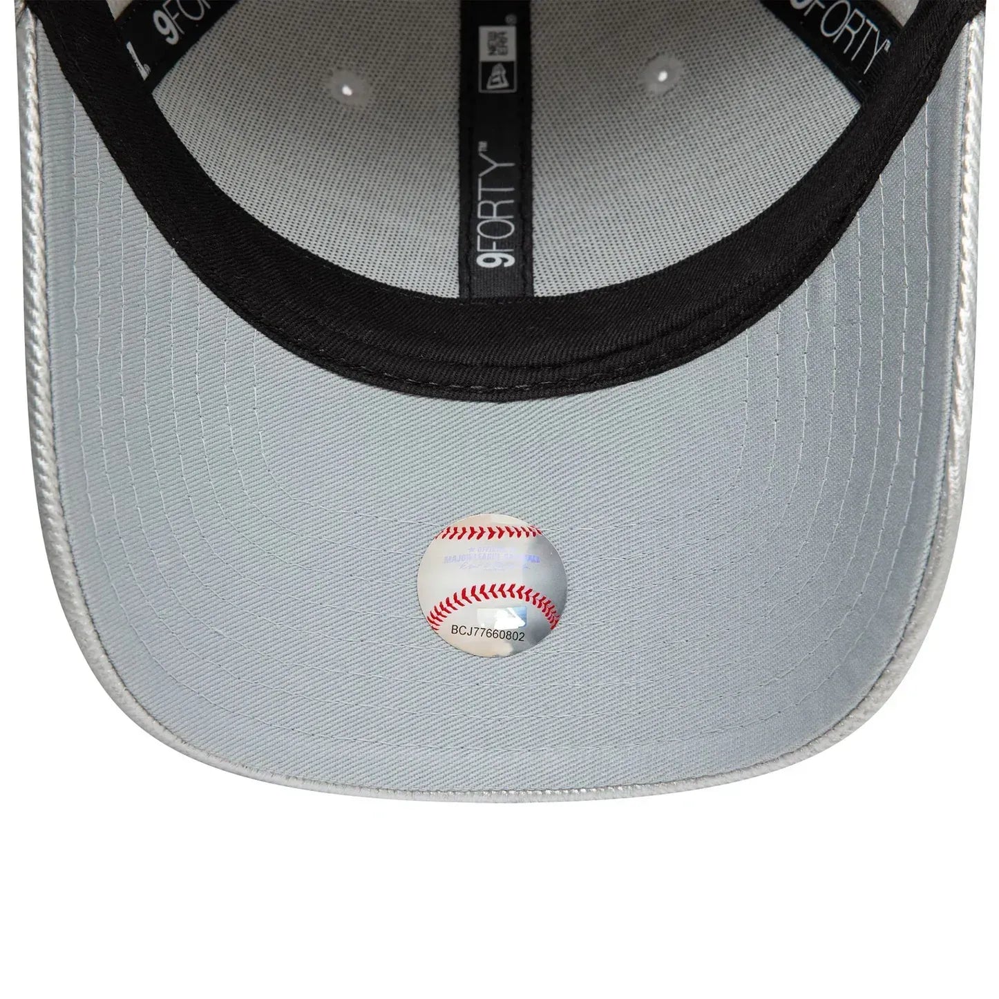 Casquette 9FORTY Adjustable New York Yankees Metallic Denim Gris - Femme