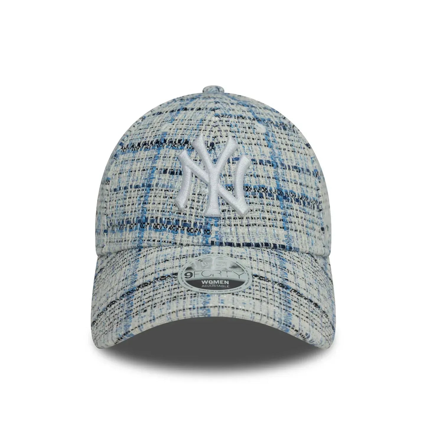 Casquette 9FORTY Adjustable New York Yankees Tweed Bleu