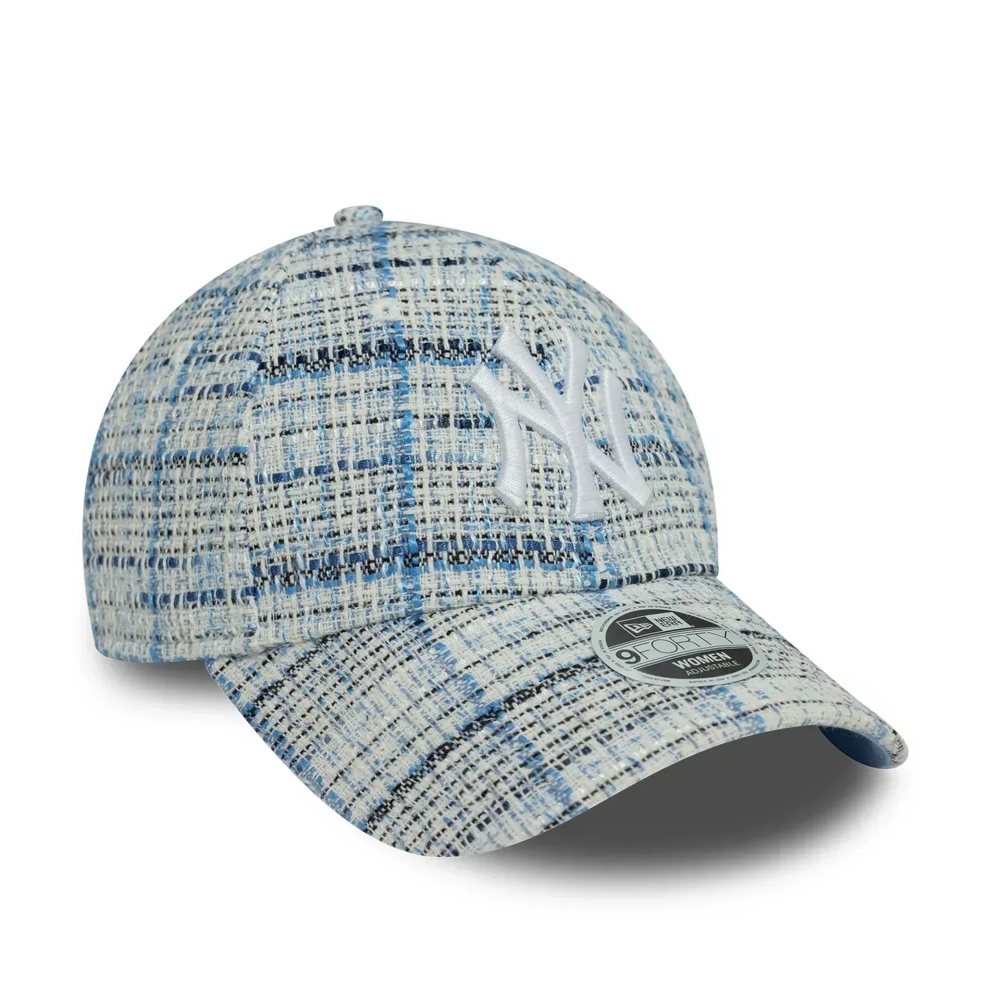 Casquette 9FORTY Adjustable New York Yankees Tweed Bleu