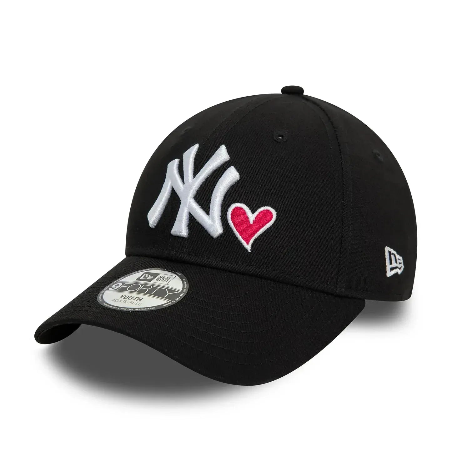 Casquette 9FORTY Adjustable New York Yankees Icon Noir - Enfant