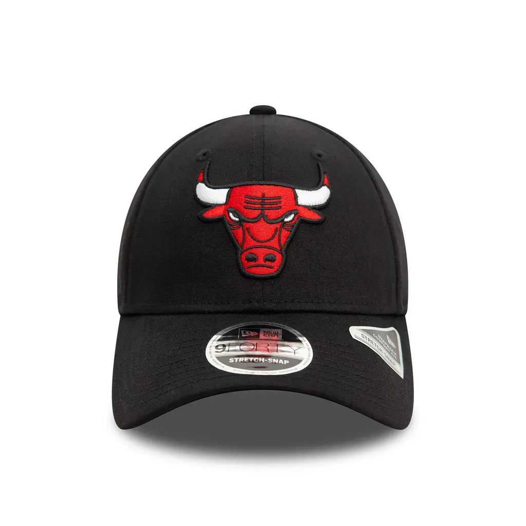 Casquette 9FORTY Stretch Snap Chicago Bulls NBA Noir