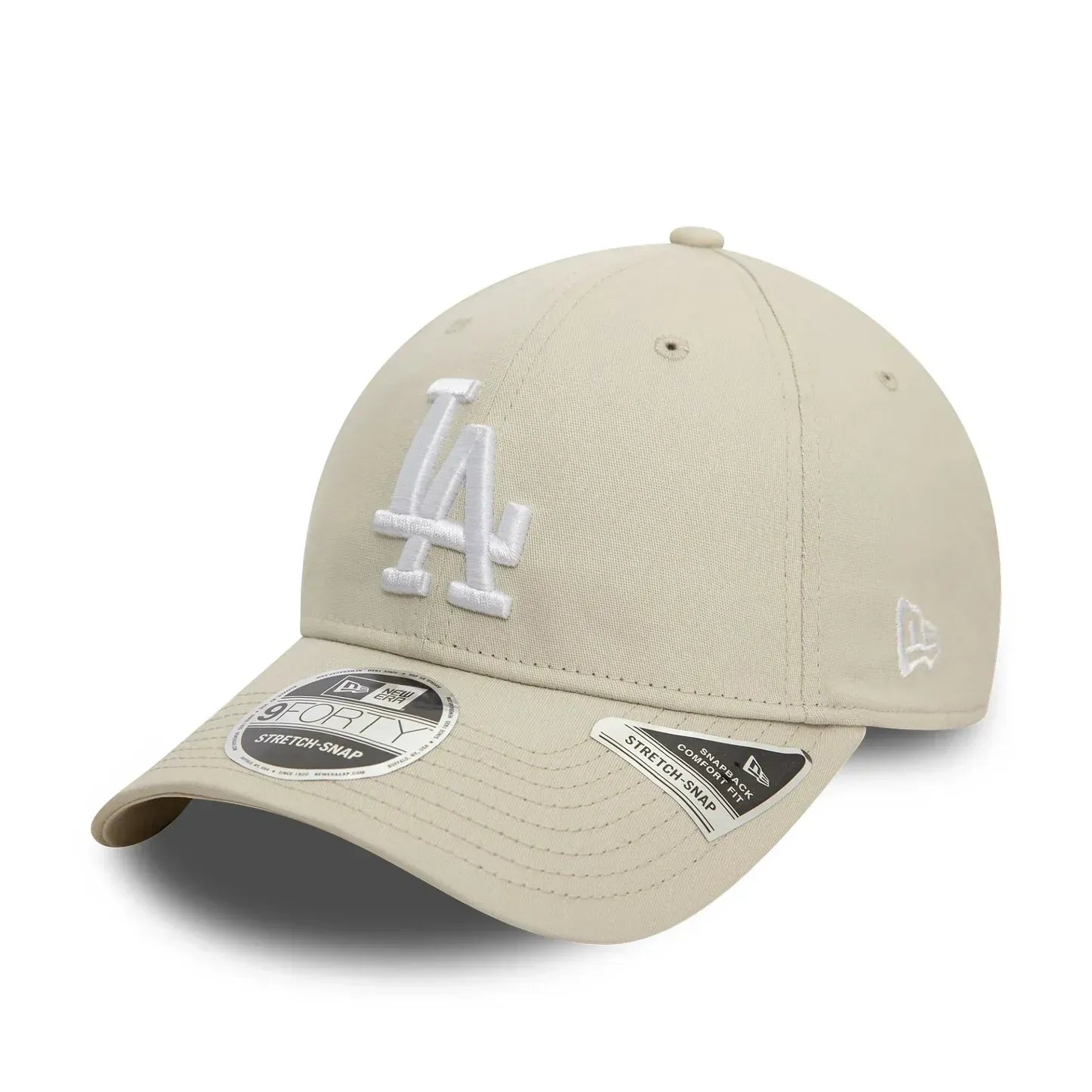 Casquette 9FORTY Stretch Snap LA Dodgers MLB Crème