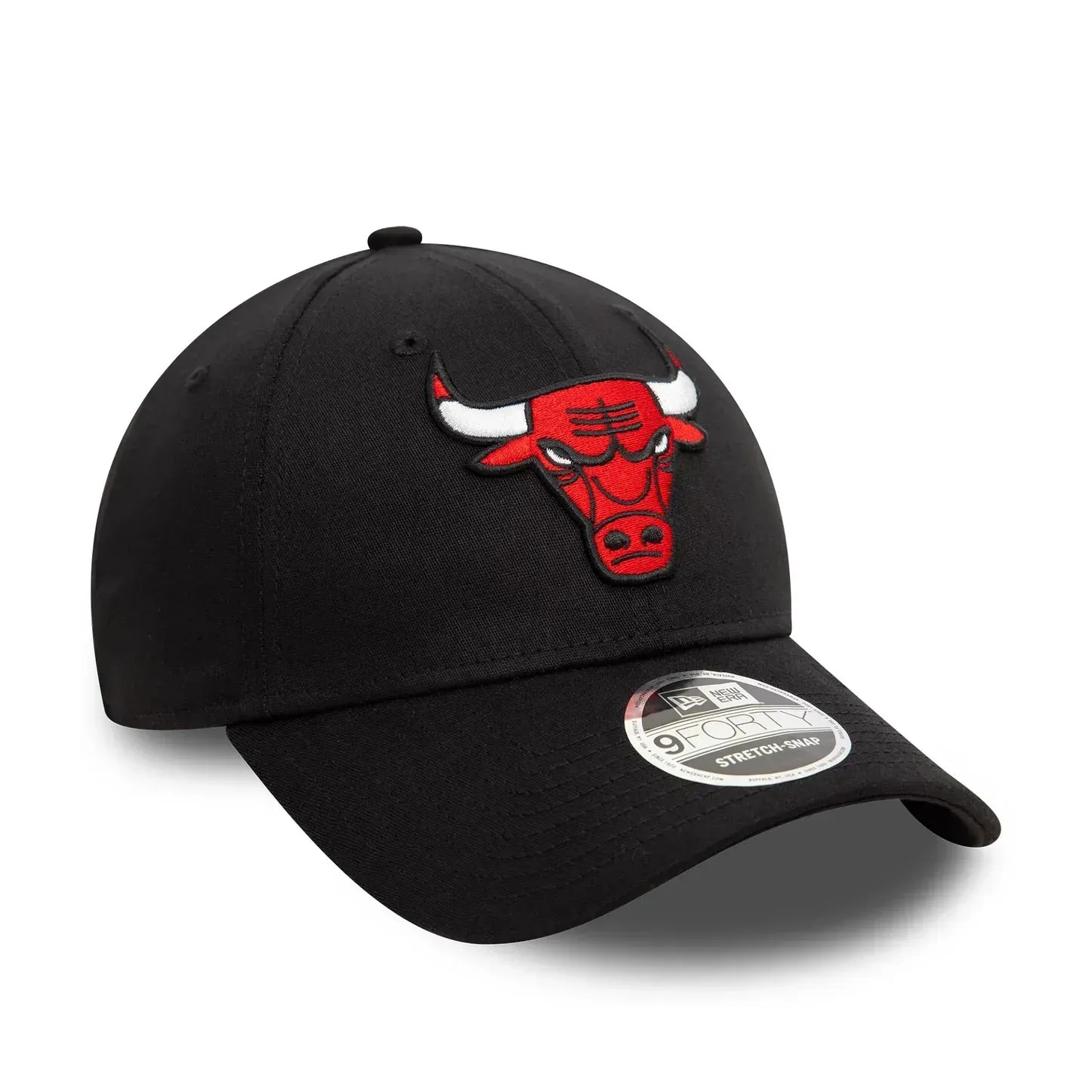Casquette 9FORTY Stretch Snap Chicago Bulls NBA Noir