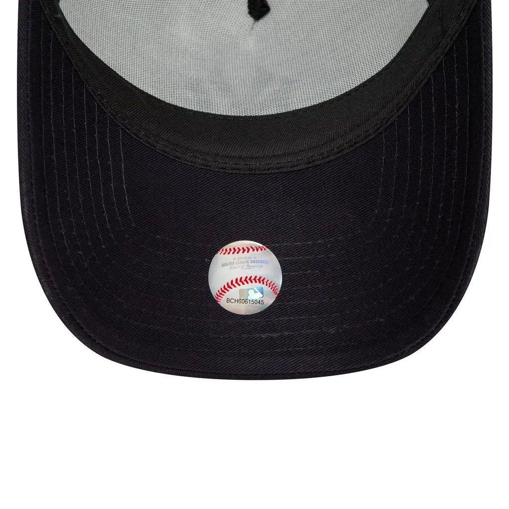 Casquette A-Frame Trucker New York Yankees Team Colour Blanc