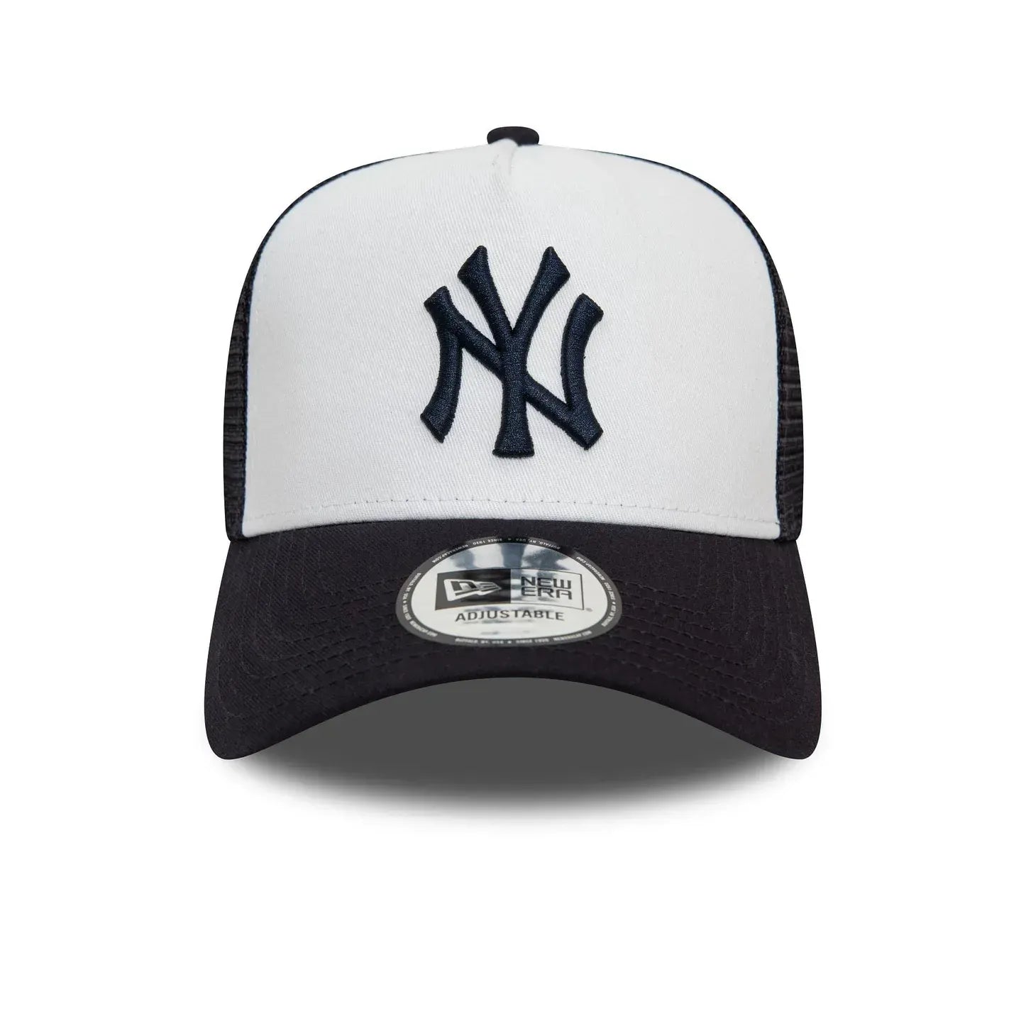 Casquette A-Frame Trucker New York Yankees Team Colour Blanc