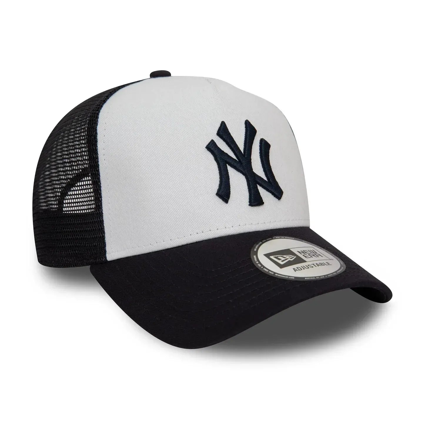Casquette A-Frame Trucker New York Yankees Team Colour Blanc