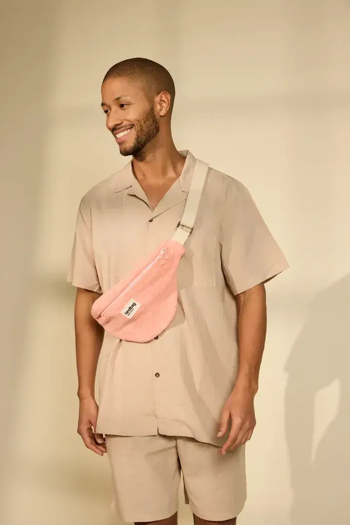 Sac banane OLIVIA Eponge corail