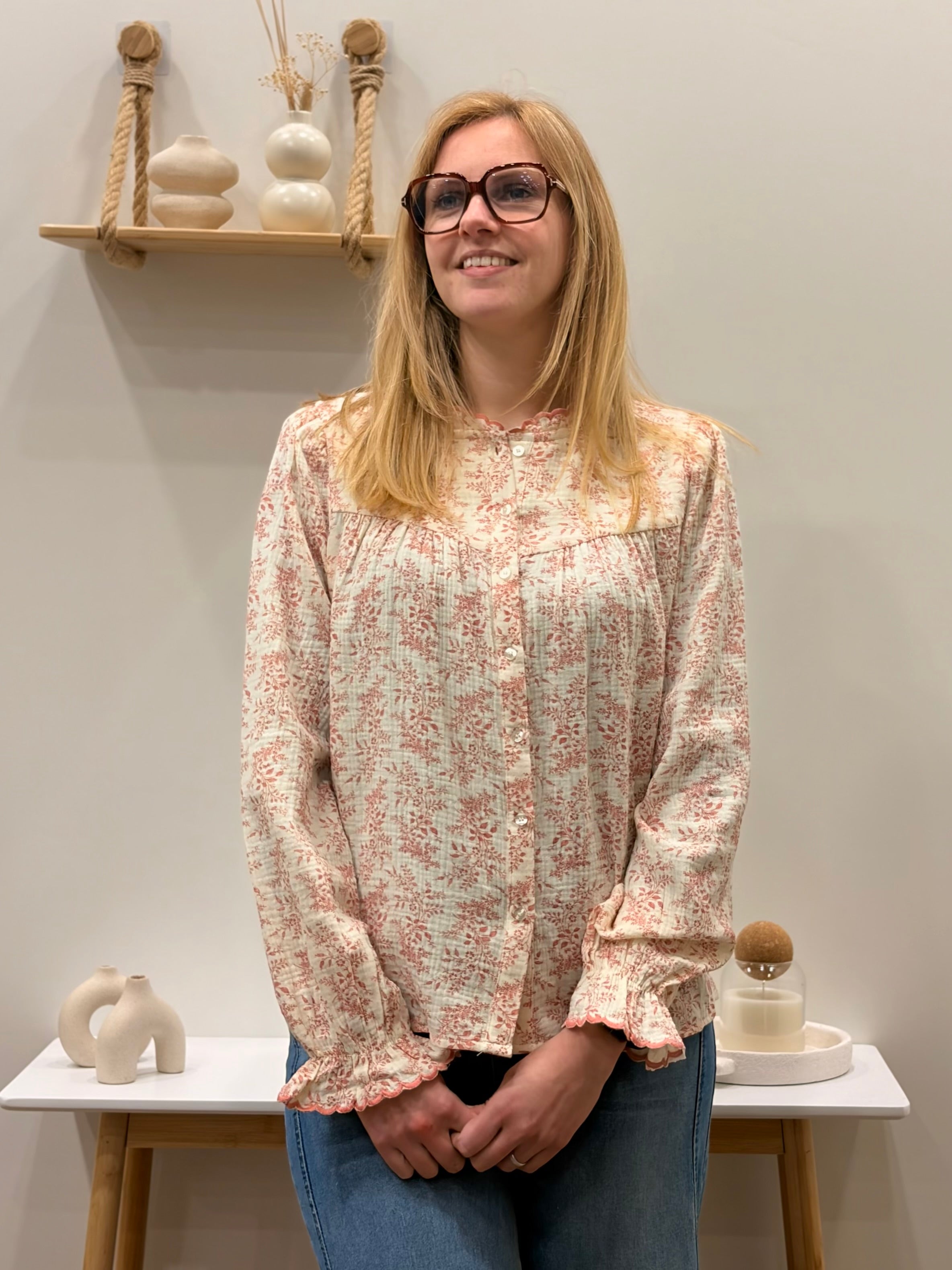 Chemisier DERTY Rose