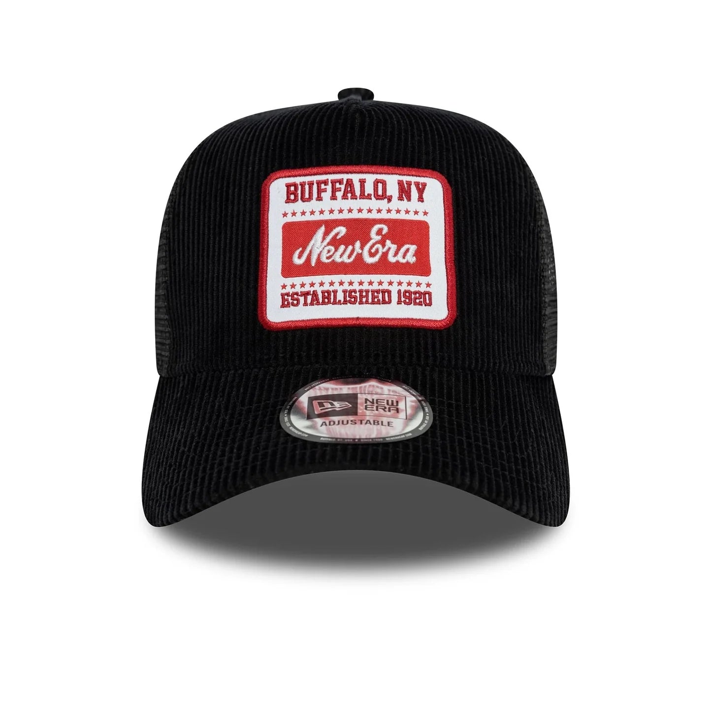 Casquette 9FORTY A-Frame Trucker New Era Patch Cord Noir