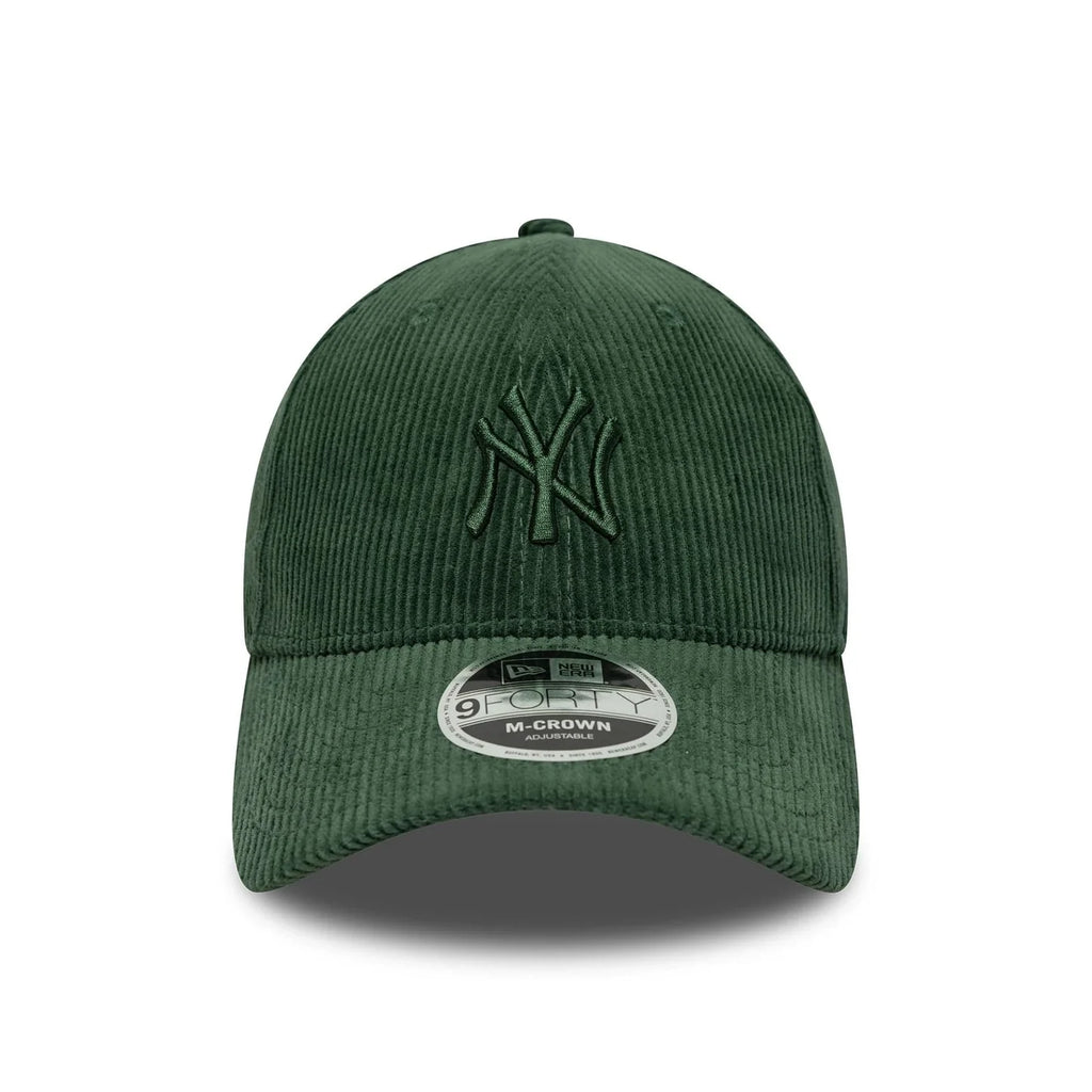 Casquette 9FORTY M-Crown New York Yankees MLB Cord Vert foncé