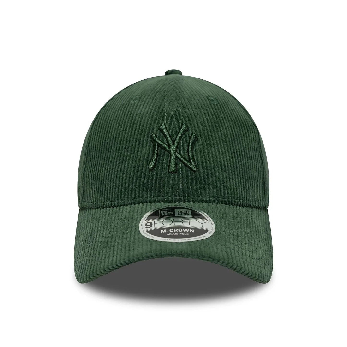 Casquette 9FORTY M-Crown New York Yankees MLB Cord Vert foncé