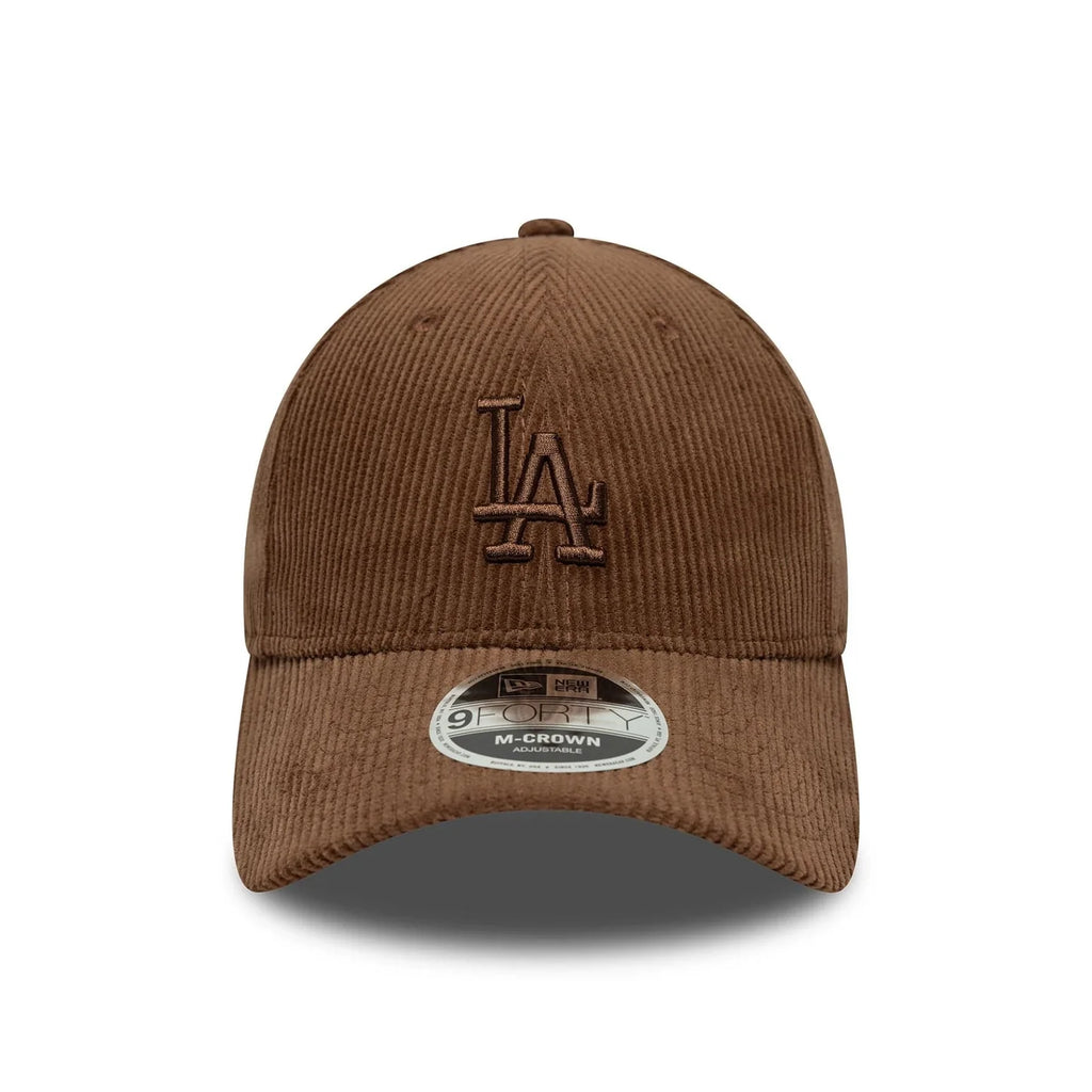 Casquette 9FORTY M-Crown LA Dodgers MLB Cord Marron
