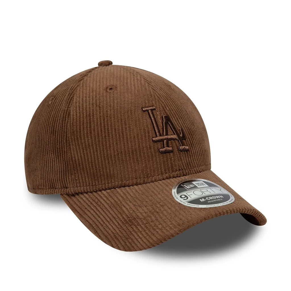 Casquette 9FORTY M-Crown LA Dodgers MLB Cord Marron