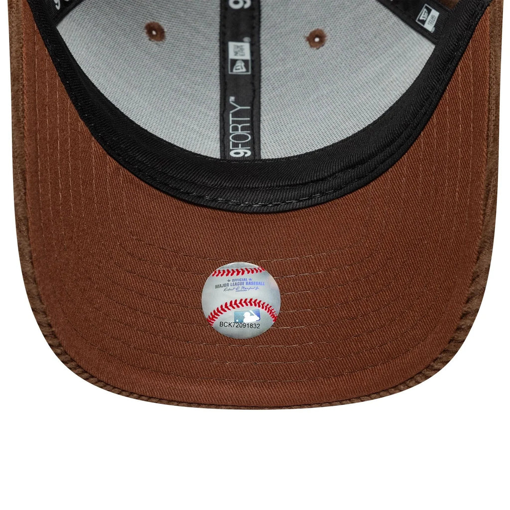 Casquette 9FORTY M-Crown LA Dodgers MLB Cord Marron