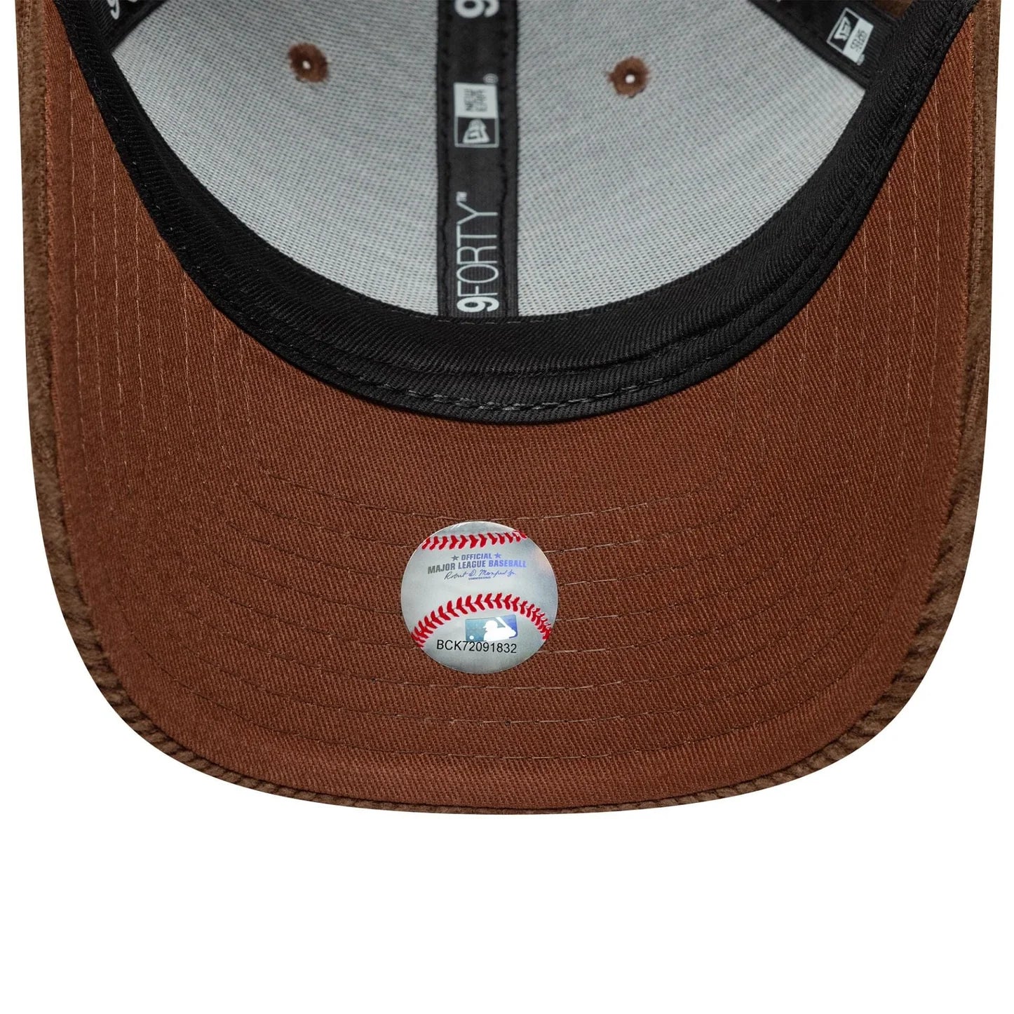 Casquette 9FORTY M-Crown LA Dodgers MLB Cord Marron