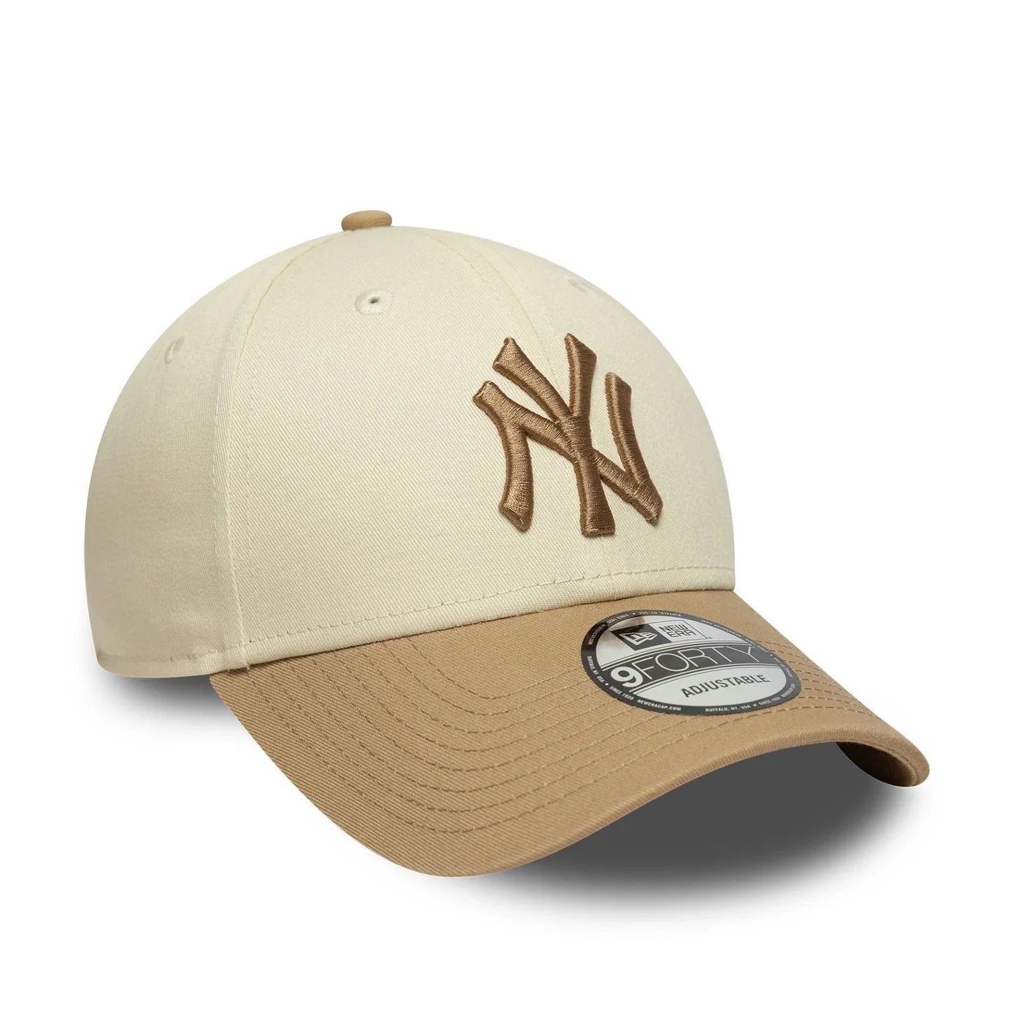 Casquette 9FORTY New York Yankees MLB Colour Block Crème