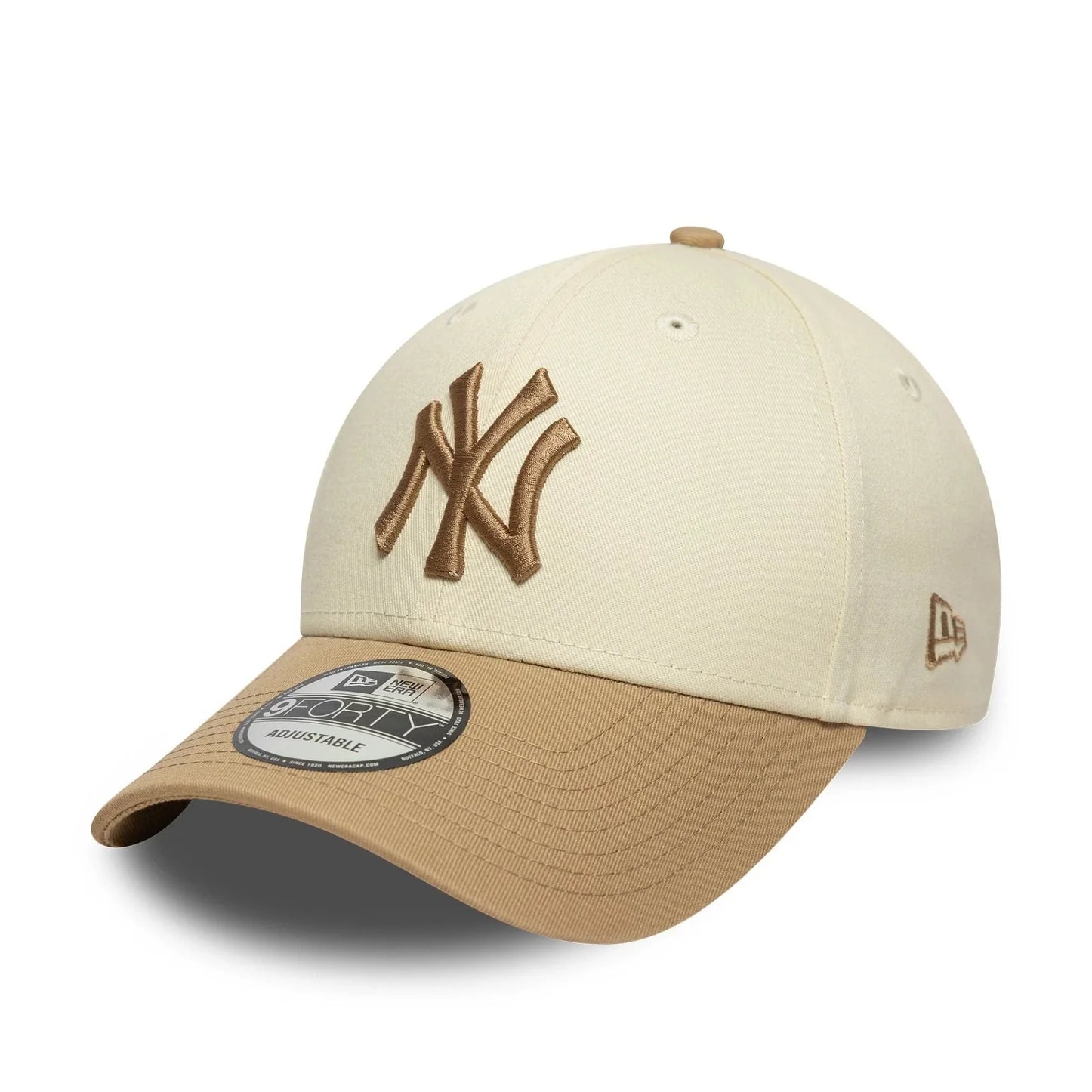 Casquette 9FORTY New York Yankees MLB Colour Block Crème