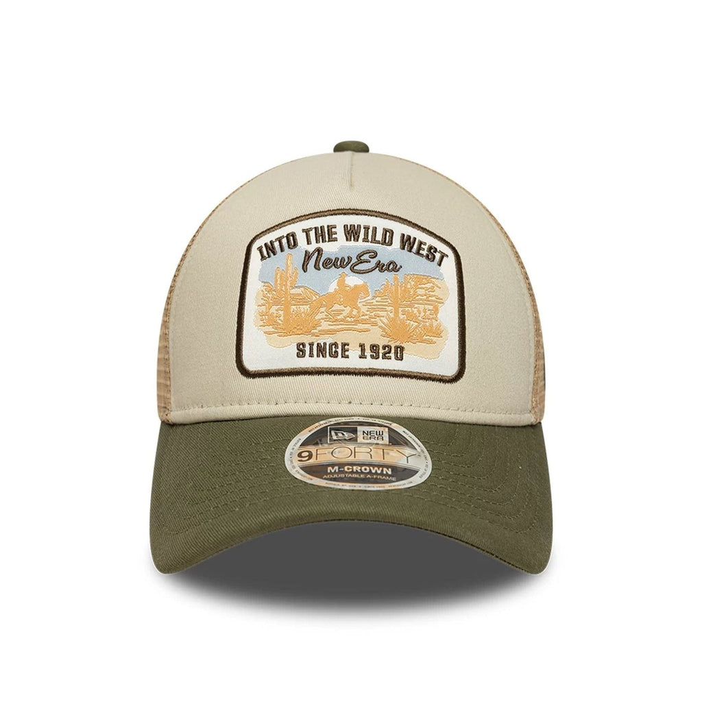 Casquette 9FORTY M-Crown A-Frame Trucker New Era Vert Foncé