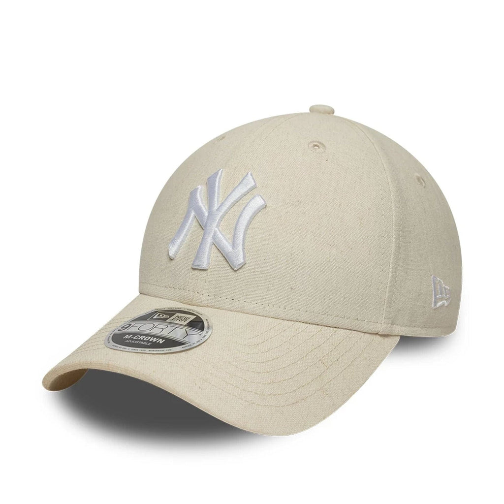 Casquette 9FORTY M-Crown en Lin New York Yankees MLB Crème